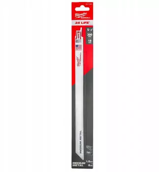 Milwaukee Säbelsägeblatt Metall Thin Kerf 300mm 18TPI, 5 Stück (48475189)