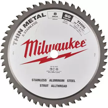 Milwaukee CSB P M Kreiss&auml;geblatt f&uuml;r Metall 203mm, 50Z (48404520)