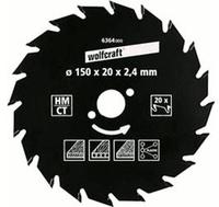 Wolfcraft 6373000, Wolfcraft 6373000 Hartmetall Kreiss&auml;geblatt 184 x 16mm