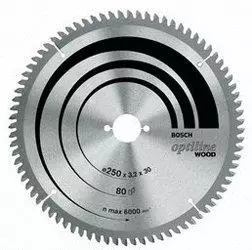 Bosch Optiline Wood Kreissägeblatt 254 x 30 x 2,5 mm WZ/N (2 608 640 437) Bosch Optiline Wood Kreissägeblatt 254 x 30 x 2,5 mm WZ/N (2 608 640 437)