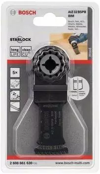 Bosch Tauchs&auml;geblatt AIZ 32 BB Hard Wood 5 St&uuml;ck (2608661630)