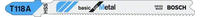 Bosch Professional 2608631013, Bosch Professional Stichs&auml;geblatt T 118 A, Basic for