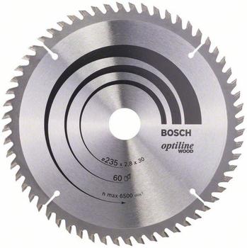 Bosch Optiline Wood 235 x 30/25 x 2,8 mm, 60 (2608641192)