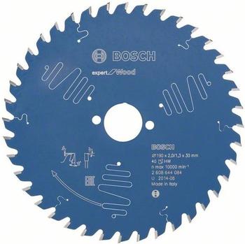 Bosch Expert for Wood 190 x 30 x 2,0 mm, 40 (2608644084)