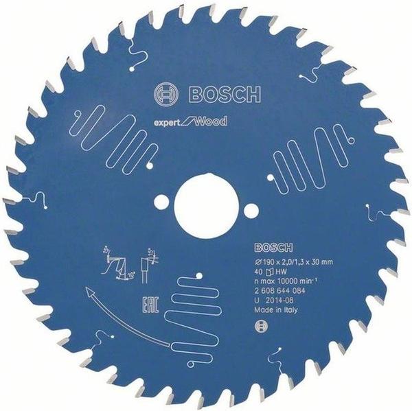 Bosch Expert for Wood 190 x 30 x 2,0 mm, 40 (2608644084)