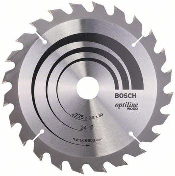 Bosch Optiline Wood 235 x 30/25 x 2,8 mm, 24 (2608640725)