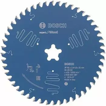 Bosch Expert for Wood 190 x 2,4 mm, 48 (2608644087)