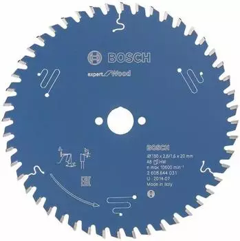Bosch Expert for Wood 180 x 20 x 2,6 mm, 48 (2608644031)