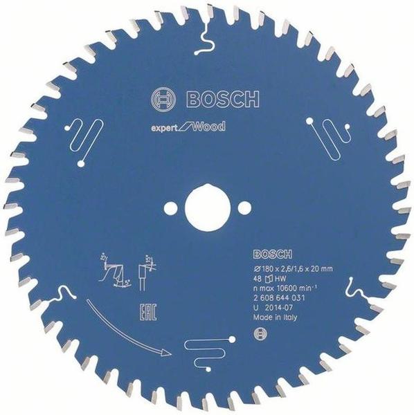 Bosch Expert for Wood 180 x 20 x 2,6 mm, 48 (2608644031)