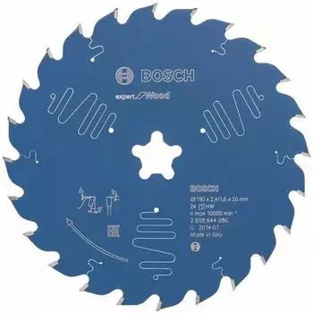 Bosch Expert for Wood 190 x 2,4 mm, 24 (2608644086)