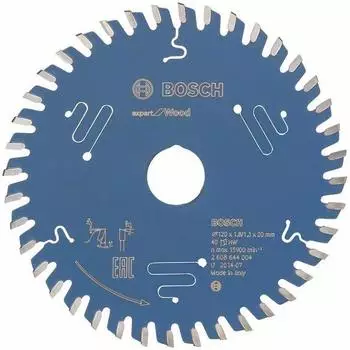Bosch Expert for Wood 120 x 20 x 1,8 mm, 40 (2608644004)