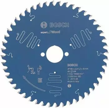 Bosch Expert for Wood 190 x 30 x 2,0 mm, 48 (2608644085)