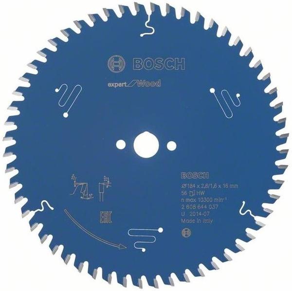 Bosch Expert for Wood 184 x 16 x 2,6 mm, 56 (2608644037)