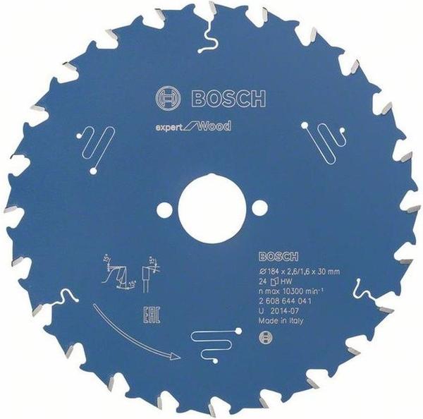 Bosch Expert for Wood 184 x 30 x 2,6 mm, 24 (2608644041)