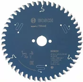 Bosch Expert for Wood 160 x 20 x 1,8 mm, 48 (2608644015)