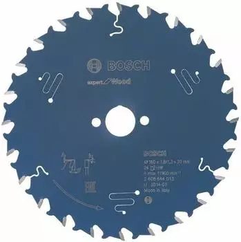 Bosch Expert for Wood 160 x 20 x 1,8 mm, 24 (2608644013)