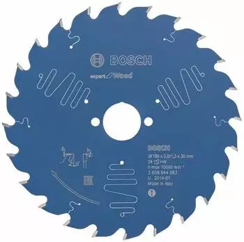 Bosch Expert for Wood 190 x 30 x 2,0 mm, 24 (2608644083)