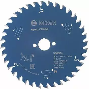 Bosch Expert for Wood 150 x 20 x 2,6 mm, 36 (2608644012)