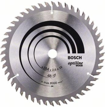 Bosch Optiline Wood 184 x 16 x 2,6 mm,48 (2608641181)