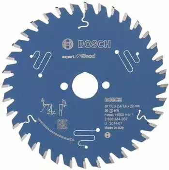Bosch Expert for Wood 130 x 20 x 2,4 mm, 36 (2608644007)