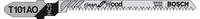Bosch Accessories 2608630031, Bosch Accessories 2608630031 Stichs&auml;geblatt T 101 AO
