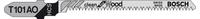 Bosch Accessories 2608630559, Bosch Accessories 2608630559 Stichs&auml;geblatt T 101 AO