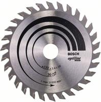 Bosch Kreiss&auml;geblatt PRO Wood, 2608640583, 130 x 20mm, 30 Z&auml;hne, f&uuml;r Holz