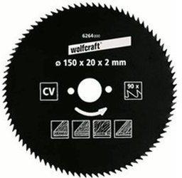 Wolfcraft CV-Kreissägeblatt 140 x 12,75 x 2 mm 100Z (6258000)