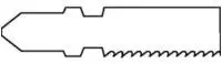 Bosch Pro Soft Tile T130RF Stichs&auml;geblatt, 83 mm - 3er Pack - 2608633104 (3 St&uuml;ck)