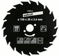 Wolfcraft 6377000, Wolfcraft 6377000 Hartmetall Kreiss&auml;geblatt 190 x 30mm