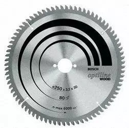 Bosch Optiline Wood Kreissägeblatt 254 x 30 x 2,0 mm WZ/N 24 (2 608 640 434)