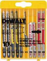 Stichs&auml;gebl&auml;tter-set 10-tlg. F&uuml;r Holz Dt2290-qz - Dewalt
