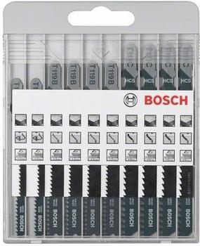 Bosch Stichsägeblatt-Set Wood Basic 10-tlg. (2607010629)