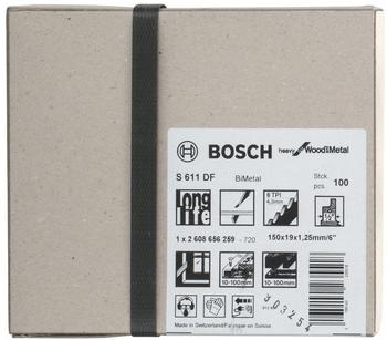 Bosch S 611 DF Heavy for Wood and Metal, 100 Stück (2608656259)