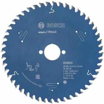 Bosch Expert for Wood 190 x 30 x 2,6 mm, 48 (2608644049)