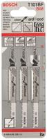 Bosch Accessories 2608636226, Stichs&auml;geblatt T 101 BF, Clean for Hard Wood, 3er-Pack