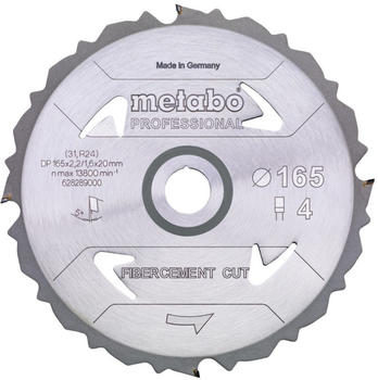 Metabo fibercement cut - professional 190 x 30 x 2,2 mm 5° Z4 (628297000)