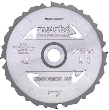 Metabo fibercement cut - professional 190 x 30 x 2,2 mm 5&deg; Z4 (628297000)