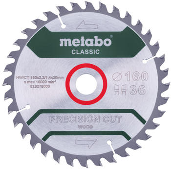Metabo precision cut - classic 190 x 30 x 2,2 mm 15° Z48 (628664000)