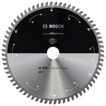 Bosch Standard for Aluminium f&uuml;r Akkus&auml;gen 250x2.4/1.8x30, 68 Z&auml;hne