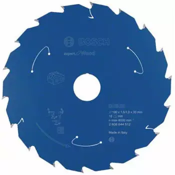 Bosch Expert for Wood für Akkusägen 190 x 1,5/1 x 30 18 Zähne