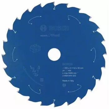 Bosch Expert for Wood f&uuml;r Akkus&auml;gen 250 x 2,1/1,6 x 30 24 Z&auml;hne