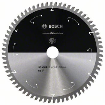 Bosch Aluminium für Akkusägen 254 x 2,4/1,8 x 30 68 Zähne