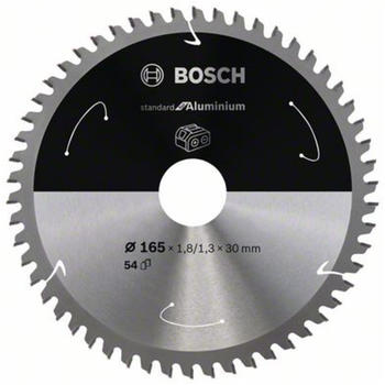 Bosch Standard for Aluminium für Akkusägen 165x1.8/1.3x30, 54 Zähne