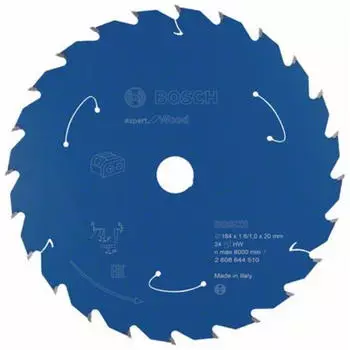 Bosch Expert for Wood f&uuml;r Akkus&auml;gen 184 x 1,6/1 x 20 24 Z&auml;hne