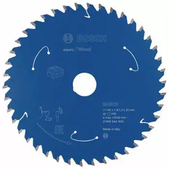 Bosch Expert for Wood f&uuml;r Akkus&auml;gen f&uuml;r Akkus&auml;gen 140 x 1,8/1,3 x 20 42 Z&auml;hne