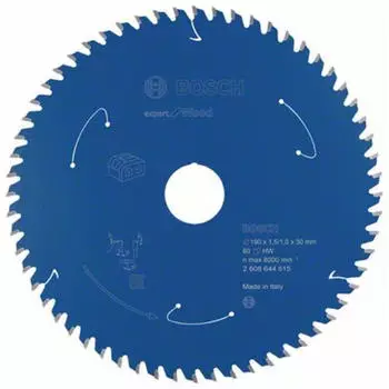 Bosch Expert for Wood f&uuml;r Akkus&auml;gen 190 x 1,5/1 x 30 60 Z&auml;hne