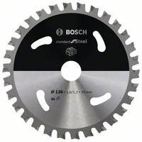 Bosch Pro Steel cordless Kreiss&auml;geblatt 136 x 1,6 x 20 mm - 2608837746