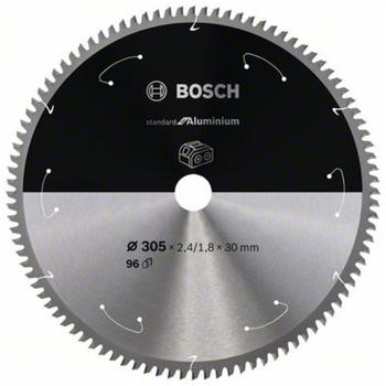 Bosch Aluminium für Akkusägen 305 x 2,4/1,8 x 30 96 Zähne