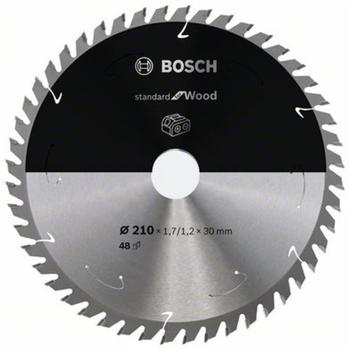 Bosch Standard for Wood für Akkusägen 210x1.7/1.2x30, 48 Zähne